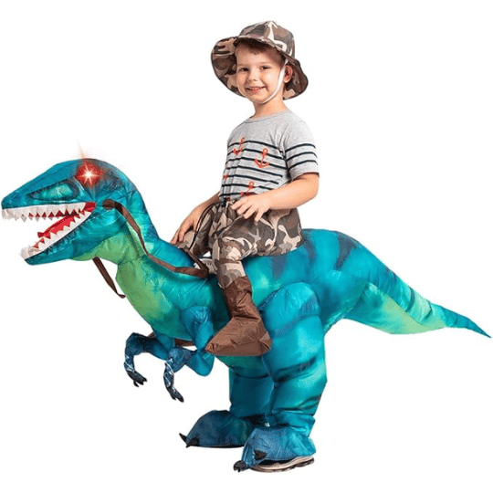5. GOOSH Inflatable Dinosaur Costume for Kids (Model 1)