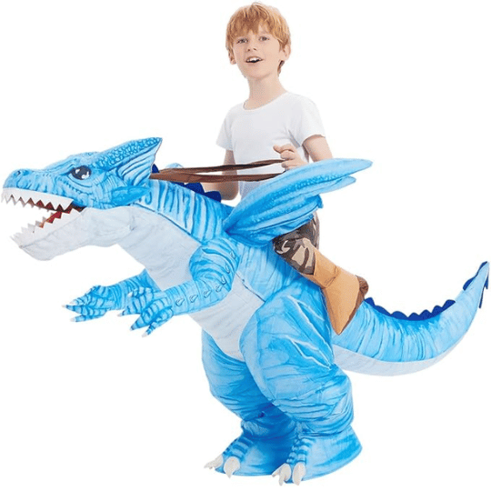 6. GOOSH Inflatable Dinosaur Costume for Kids (Model 2)