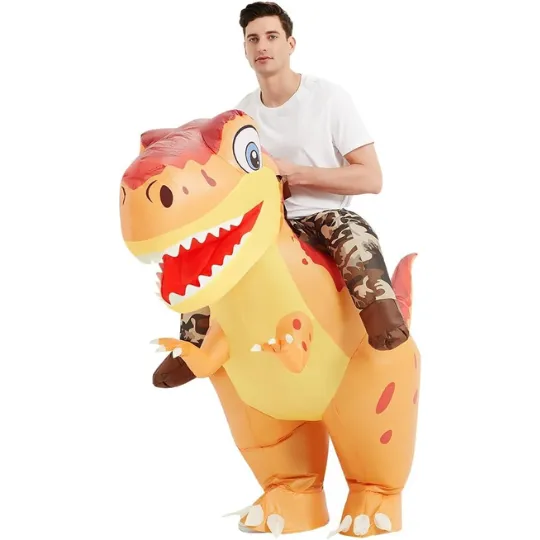 COMIN Adult Inflatable Dinosaur Costume