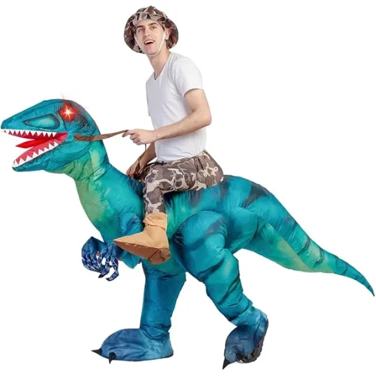 GOOSH Inflatable Dinosaur Costume for Adult