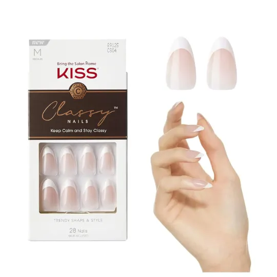 KISS Classy Almond Press On Nails