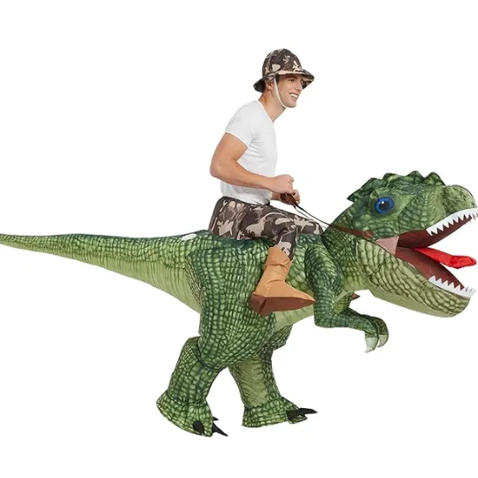 One Casa Inflatable Dinosaur Costume for Adult (Deluxe Version)