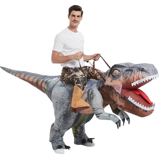 One Casa Inflatable T Rex Costume for Adult