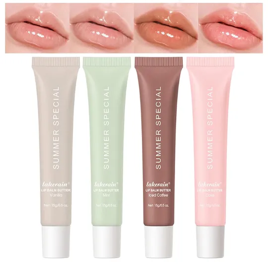 AZHAIBUQI Glossy Butter Lip Balm Set