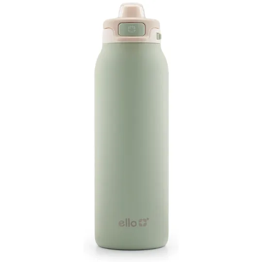 Ello Pop & Fill Stainless Steel Water Bottle with Quick Fill Technology