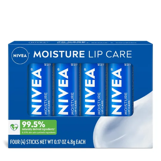 NIVEA Moisture Hydrating Lip Balm with Shea Butter